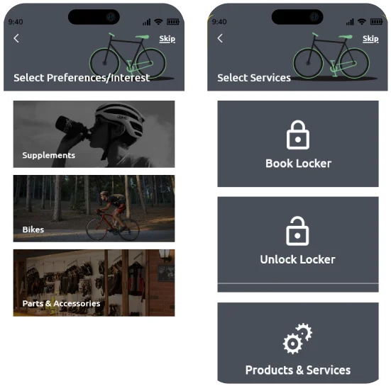 self-storage locker mobile app