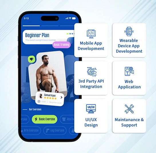 Fitness App Development Services